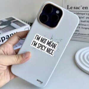 NEW I'm Not Mean, I'm Spicy Nice sticker - Small